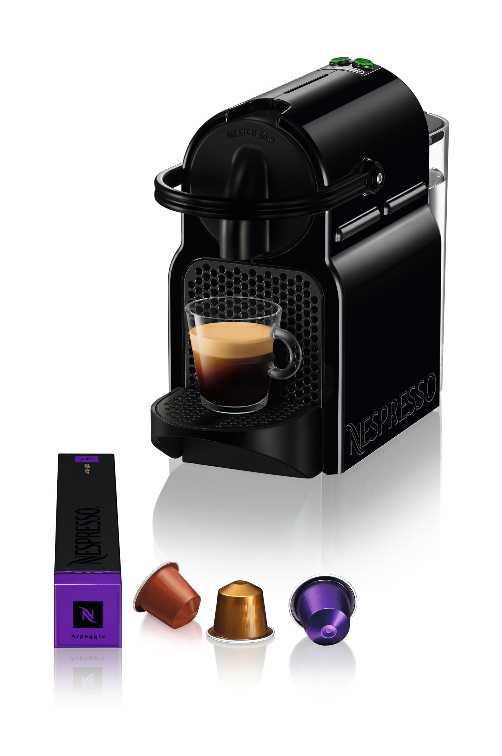 Cafine Exclusive: Inissia, Machine à Café Automatique, Machine à Capsules pour une Seule Tasse