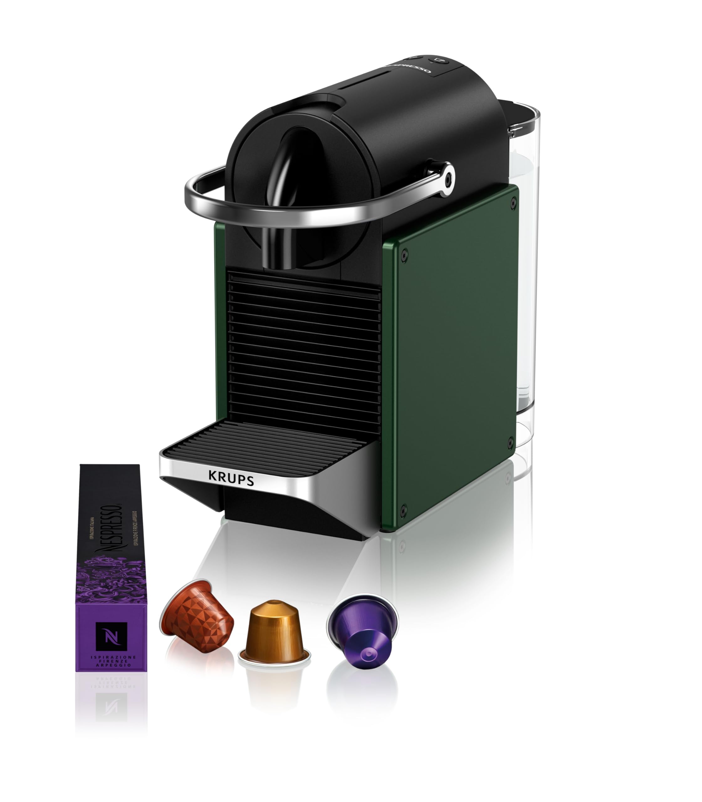Cafine Exclusive: Machine á café Pixie Vert foncé